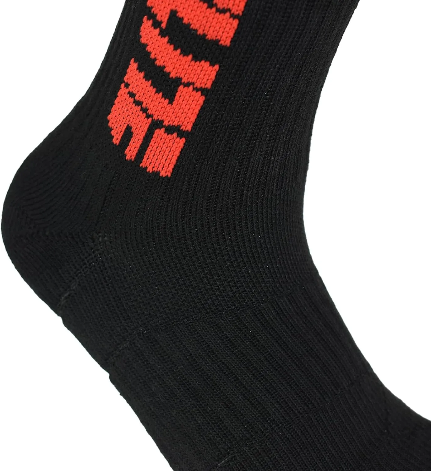 4Pairs Elite Basketball Socks Cushion Athletic Crew Socks Thick Performance Sport Soccer Towel Socks 7-12