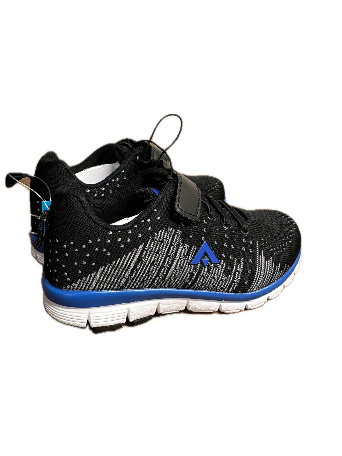 Aerosport Kids Junior Running Shoes Sneakers Runners - Black/Royal Blue
