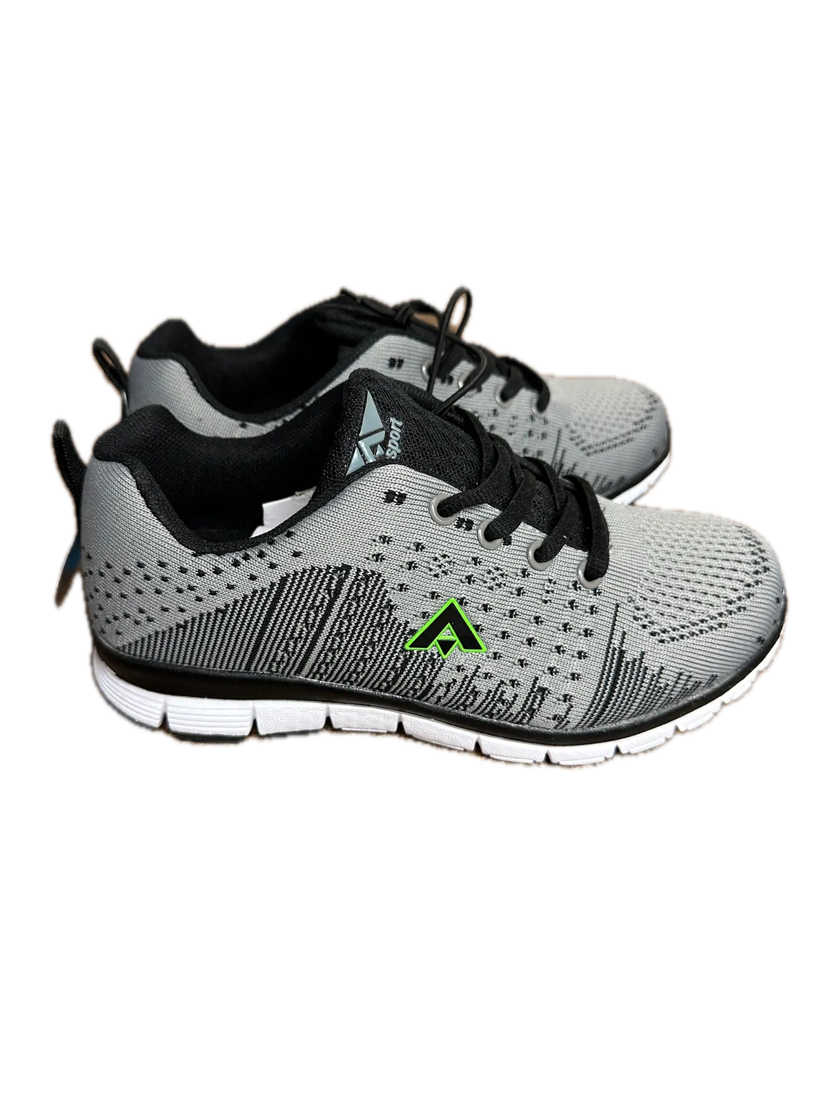 Aerosport Kids Youth Running Shoes Sneakers Runners - Grey/Black