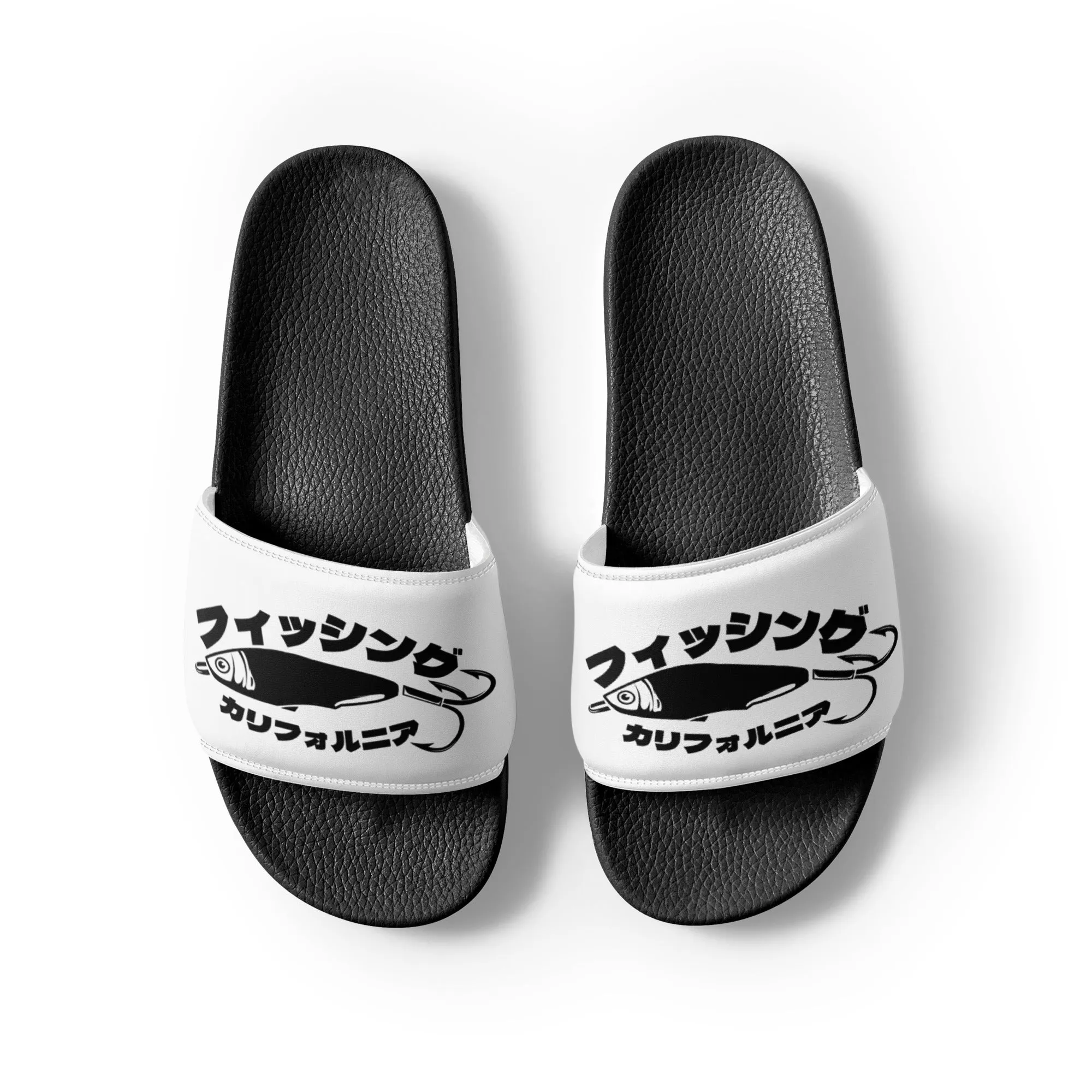 Fishing California, Japanese katakana, Women's slides