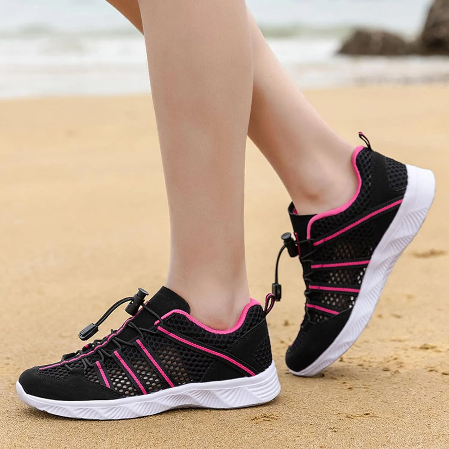 Mens Water Shoes Aqua Shoes for Women Barefoot Quick-Dry Outdoor Athletic Sport Kayaking Boating Swimming Shoes Barefoot Shoes