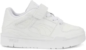 PUMA Kids Boys Slipstream Leather Lace Up Sneakers Shoes Casual - White - Size 13 M