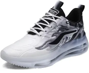 Running Shoes for Men Comfortable Cushioning Sneakers Casual Lace Up Walking Tennis Shoes House Work Athletic Gym Workout Shoes Driving Shoes for Men