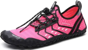 UBFEN Water Shoes Aqua Swim Shoes Mens Womens Beach Sports Quick Dry Barefoot for Boating Fishing Diving Surfing